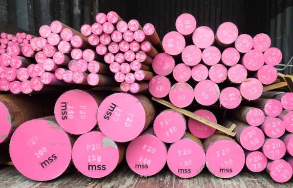 P20 Steel Rounds, DIN 1.2738 Round Bars Best Supplier in India