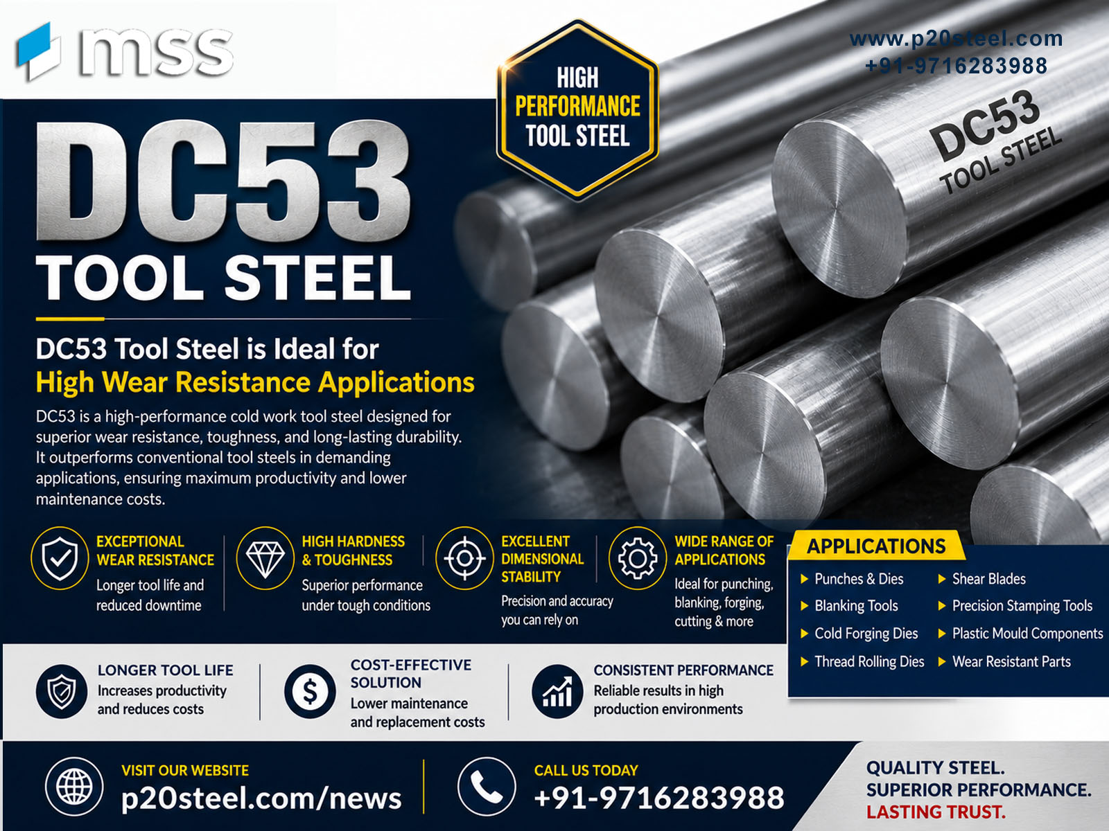 DC53 Tool Steel