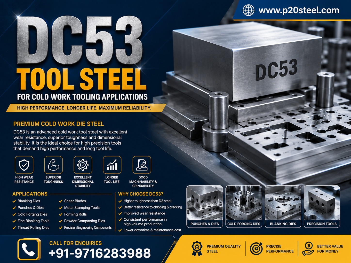 DC53 Tool Steel 