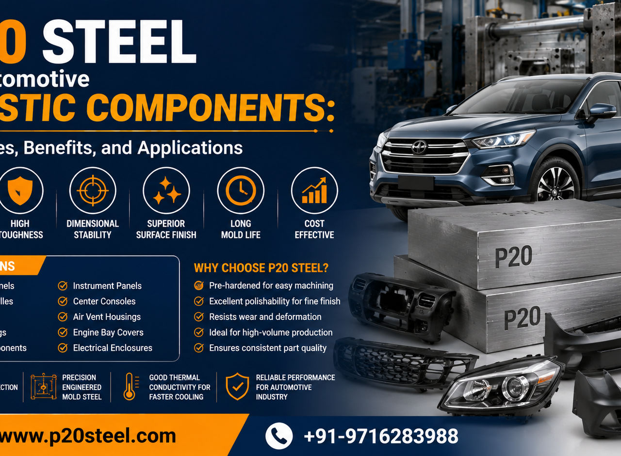 P20 Steel for Automotive Plastic Components