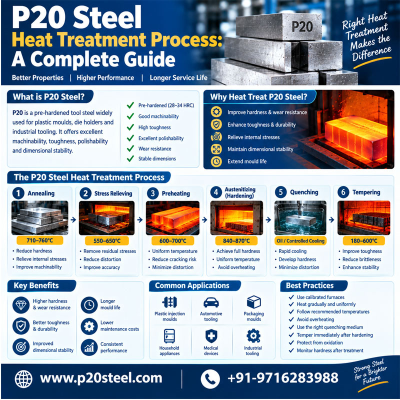 P20 Steel Heat Treatment Process: A Complete Guide