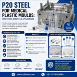 P20 Steel for Medical Plastic Moulds